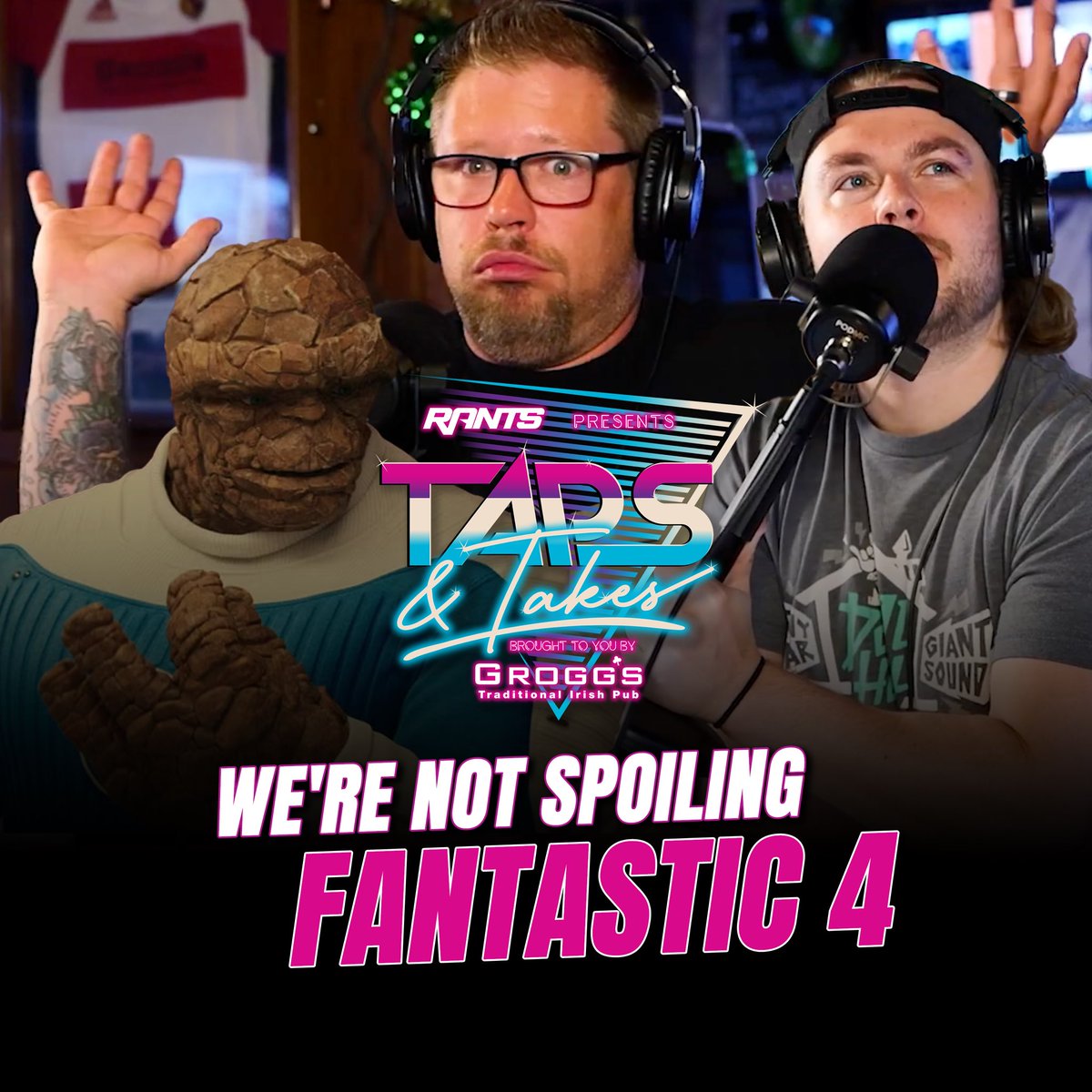 Newest Taps &amp; Takes this #FriYay! <a href="/morningdrewshow/">TheDoOverPodcast</a> and I talk #FantasticFour  #GodOfWar #HappyGilmore2 review, and NFL training camp!! 
We're NOT Spoiling Fantastic 4 | Taps and Takes youtu.be/ZIcWtkmXbgg?si… via <a href="/YouTube/">YouTube</a>