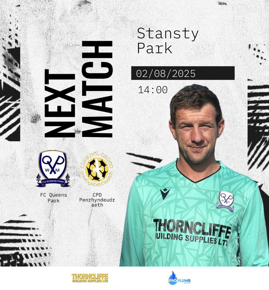 FC Queens Park (@fcqpwxm) on Twitter photo π¨ Match day alert π¨
Tomorrow we face <a href="/CPDPenrhyn/">CPD Penrhyndeudraeth π΄σ §σ ’σ ·σ ¬σ ³σ Ώ</a> in the <a href="/FAWales/">FA WALES</a> Amateur Trophy
π CPD Penrhyndeudraeth
ποΈ Venue Stansty Park
β° 2pm kick off
ποΈ Entry Β£3 adults, kids go FREE (MUST be accompanied by an adult)
π Parking available at the ground
<a href="/NEWFAMensLeague/">North East Wales Football League</a> <a href="/wrexham/">Wrexham.com</a> π¨ Match day alert π¨
Tomorrow we face <a href="/CPDPenrhyn/">CPD Penrhyndeudraeth π΄σ §σ ’σ ·σ ¬σ ³σ Ώ</a> in the <a href="/FAWales/">FA WALES</a> Amateur Trophy
π CPD Penrhyndeudraeth
ποΈ Venue Stansty Park
β° 2pm kick off
ποΈ Entry Β£3 adults, kids go FREE (MUST be accompanied by an adult)
π Parking available at the ground
<a href="/NEWFAMensLeague/">North East Wales Football League</a> <a href="/wrexham/">Wrexham.com</a>