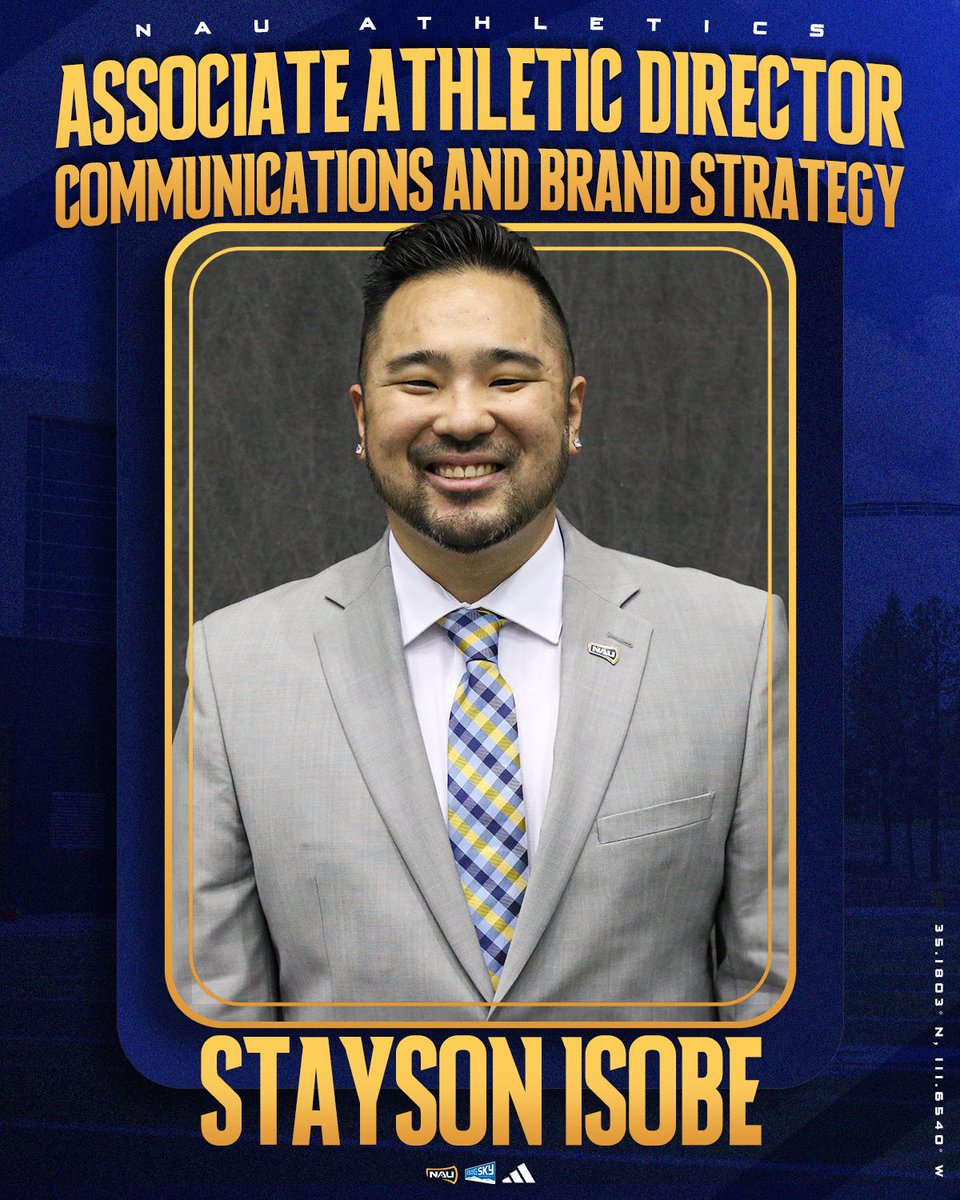 We’re thrilled to welcome Stayson Isobe as our Associate Athletic Director of Communications and Brand Strategy! 📲🪓

#RaiseTheFlag