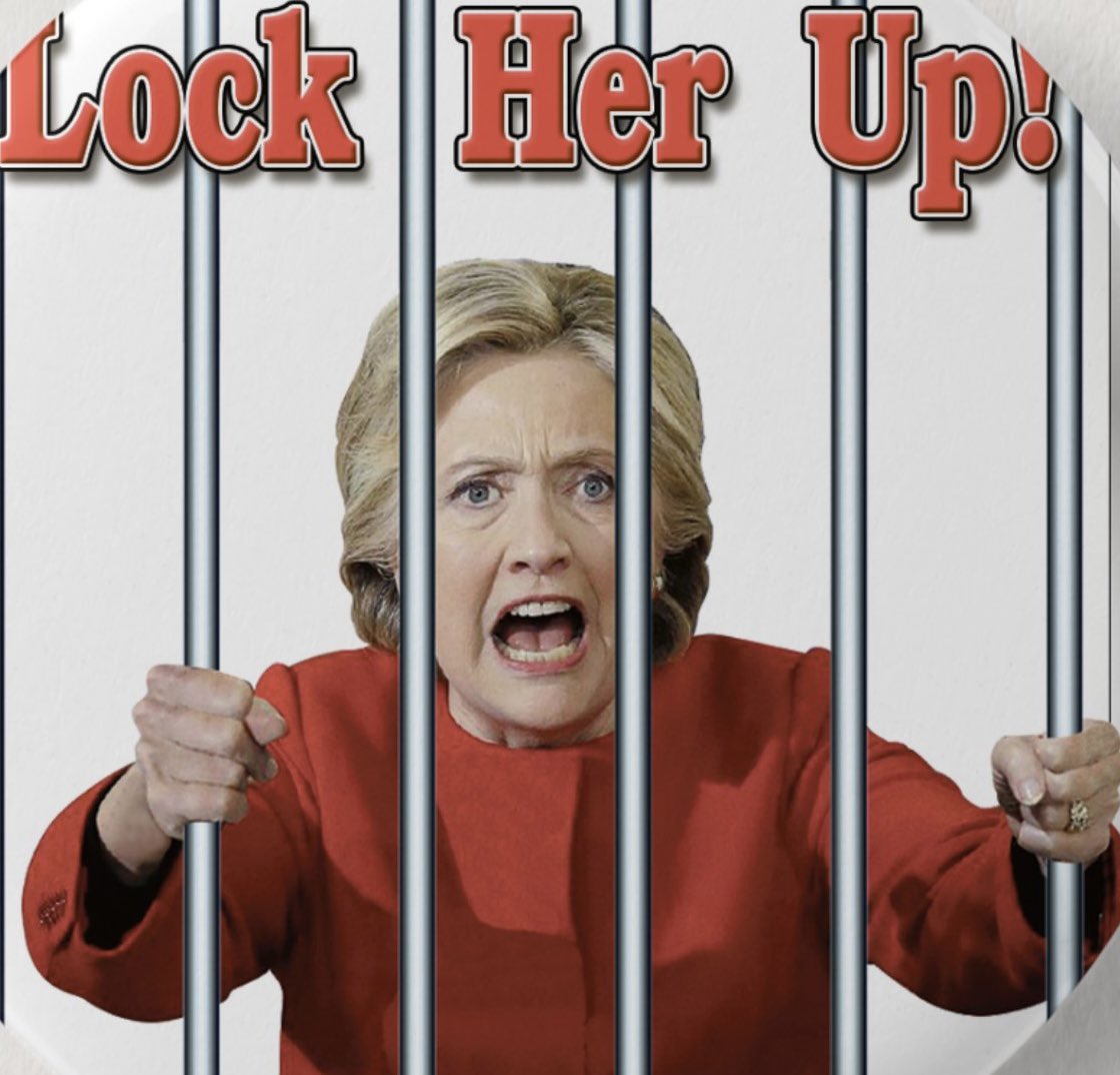 Many people need to be arrested and prosecuted, starting with Hillary.