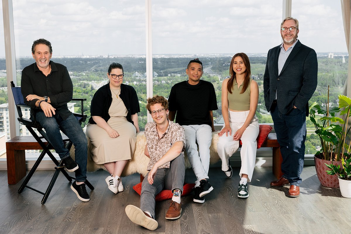 Edmonton Screen (@edmontonscreen) on Twitter photo We’re excited to introduce the Edmonton Screen team: Luke, Andie, Jason, Ronnie, Merilyn & Dorian.
We support local talent, attract foreign direct investment, grow the screen industry & position <a href="/EdmontonScreen/">Edmonton Screen</a> as a co-steward of the creative economy.
Team intros dropping soon! We’re excited to introduce the Edmonton Screen team: Luke, Andie, Jason, Ronnie, Merilyn & Dorian.
We support local talent, attract foreign direct investment, grow the screen industry & position <a href="/EdmontonScreen/">Edmonton Screen</a> as a co-steward of the creative economy.
Team intros dropping soon!