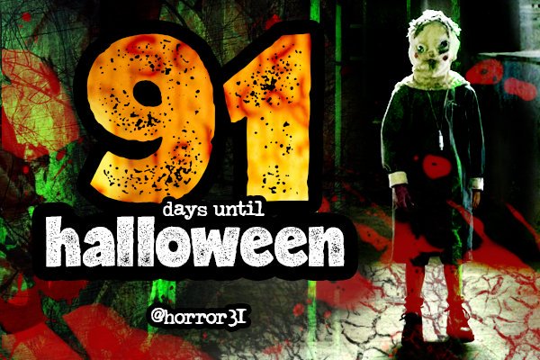 Only 91 days to go until Halloween 2025... 🎃 #Halloween #Halloween2025 #Horror31