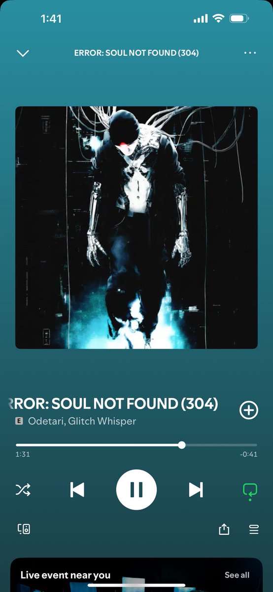 1 MILLION streams on ERROR: SOUL NOT FOUND!! 🥹🥹🥹🥹🫶🫶🫶🫶🫶

And <a href="/_odetari/">Odetari</a> dropped his remix with us (<a href="/GlitchWhisper/">Glitch Whisper</a>) you should go check it out! I’ll post the link in the comments! 

👻🤫