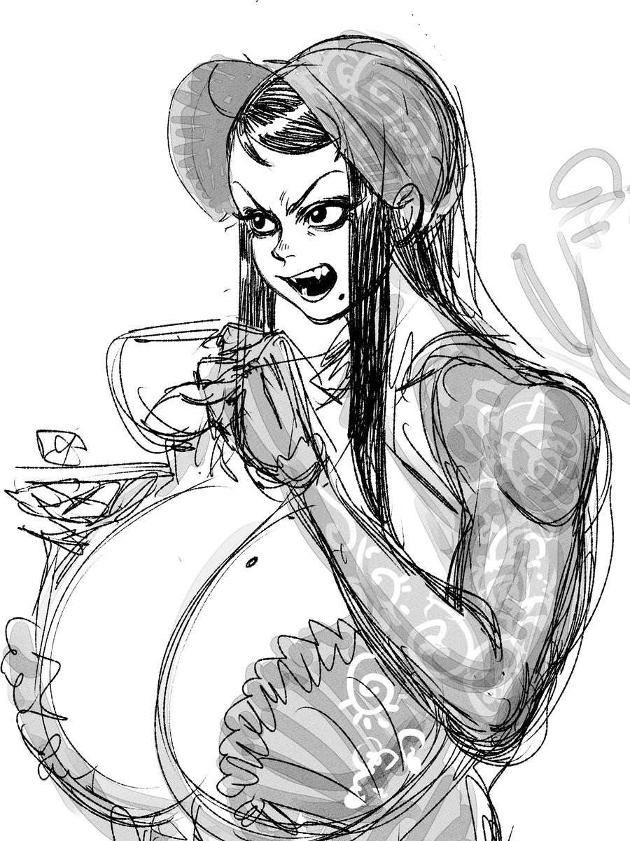 "Would you kindly shut your bloody mouth and sip on that god damn tea because That coastal village you gladly ransacked and pillaged in my name was actually where I used to live in my childhood, you insufferable Oaf!"

-Easy Majori and the worst tea time in her life.