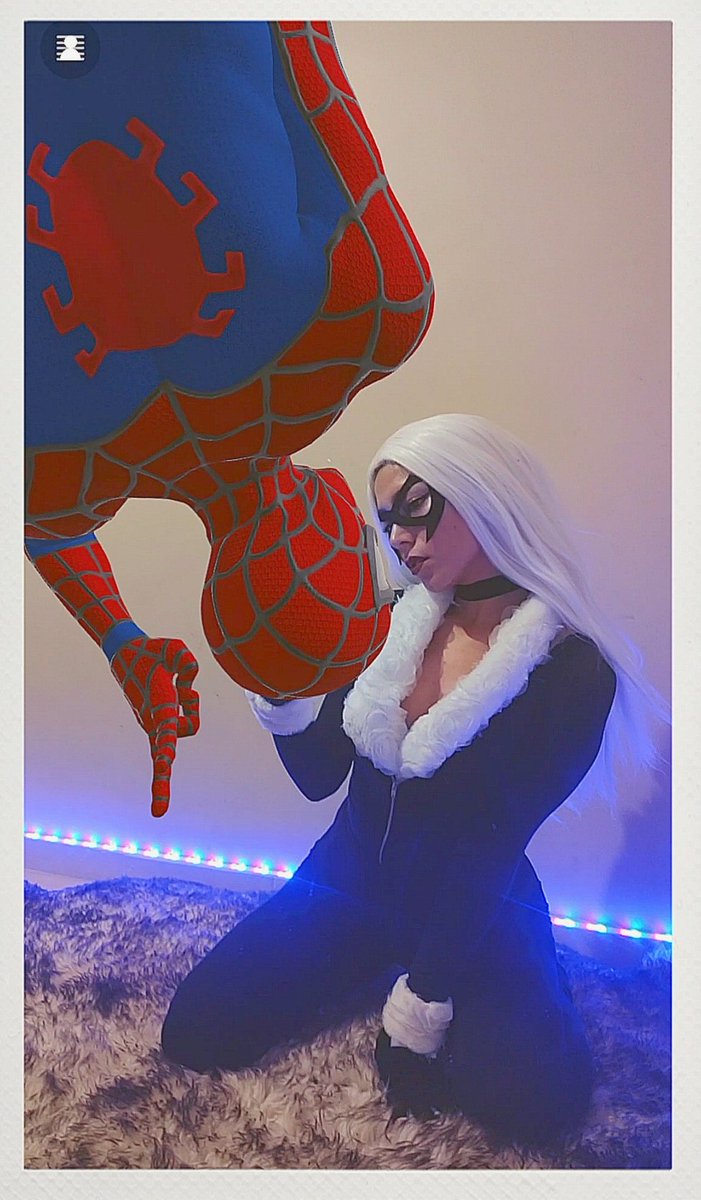 Happy Spider-Man day 🕷️❤️🐈‍⬛

#SpiderManDay #SpiderMan #blackcat