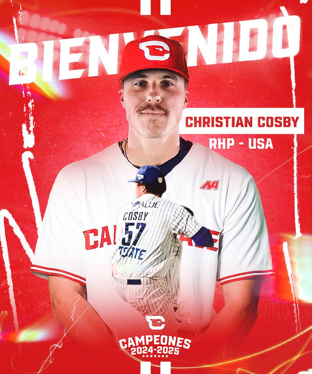 Sonó Madera (@sonomadera) on Twitter photo Los Cardenales de Lara 🆑 anuncian al lanzador derecho Christian Cosby como su segundo importado para la temporada 2025-26 de LVBP.
Sus actuaciones más recientes han sido en la American Association y Liga Mexicana de Beisbol.
🖼️: <a href="/CardenalesDice/">Cardenales de Lara</a> Los Cardenales de Lara 🆑 anuncian al lanzador derecho Christian Cosby como su segundo importado para la temporada 2025-26 de LVBP.
Sus actuaciones más recientes han sido en la American Association y Liga Mexicana de Beisbol.
🖼️: <a href="/CardenalesDice/">Cardenales de Lara</a>