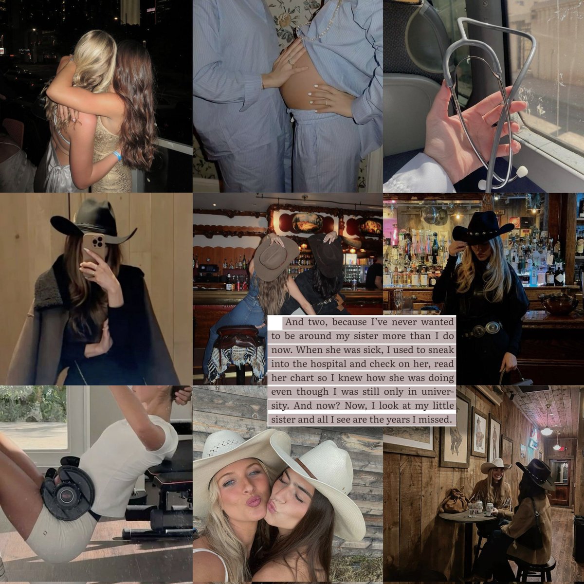 theownter's tweet image. “...and now? now, i look at my little sister and all i see are the years i missed.”

— winter hamilton and summer hamilton.