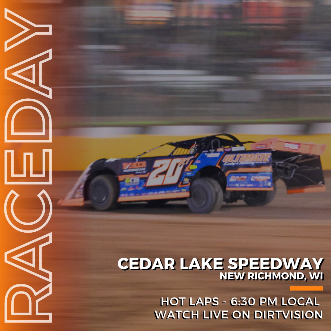KoehlerMotorsp's tweet photo. Day 2️⃣ of #USANationals for the #20rt! 🇺🇸

Qualifying, heat races, and dashes are on the lineup for tonight

📍@cedar_the_lake
⏰ 6:30 (local) 
📺 @dirtvision
👚Merch trailer will be open today https://t.co/hsTjI9oUxu