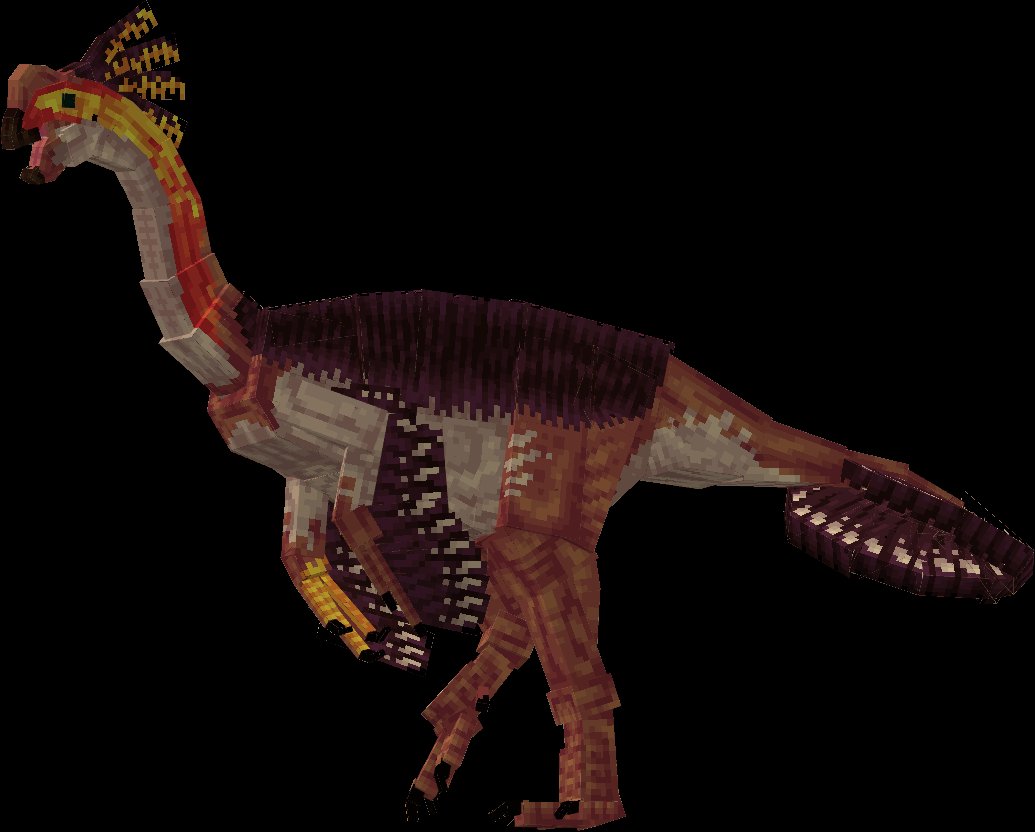 Introducing Gigantoraptor! 

Whats a dinosaur mod without a comically oversized ostrich? (A peculiar one at that!) 
#minecraft #palaeontology #blockbench #dinosaurs #gigantoraptor