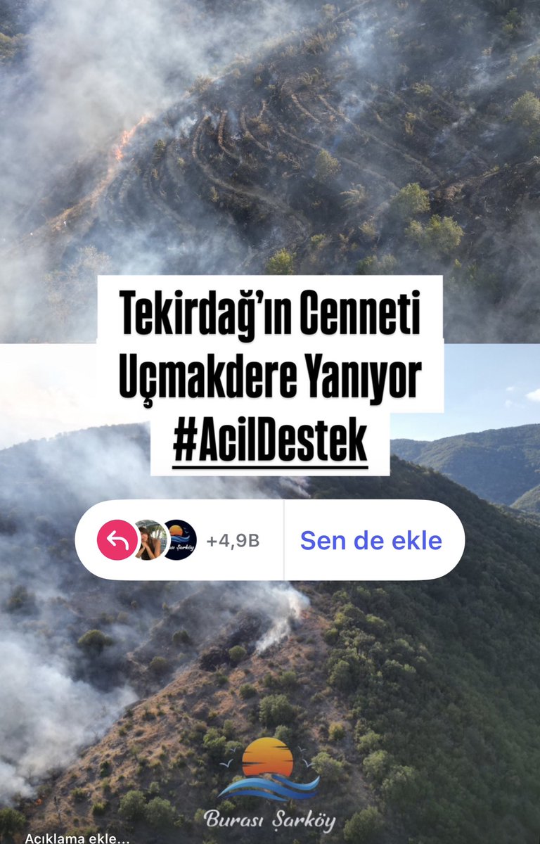 #tekirdağyanıyor #ucmakdereyanıyor #uçmakdere #tekirdağ