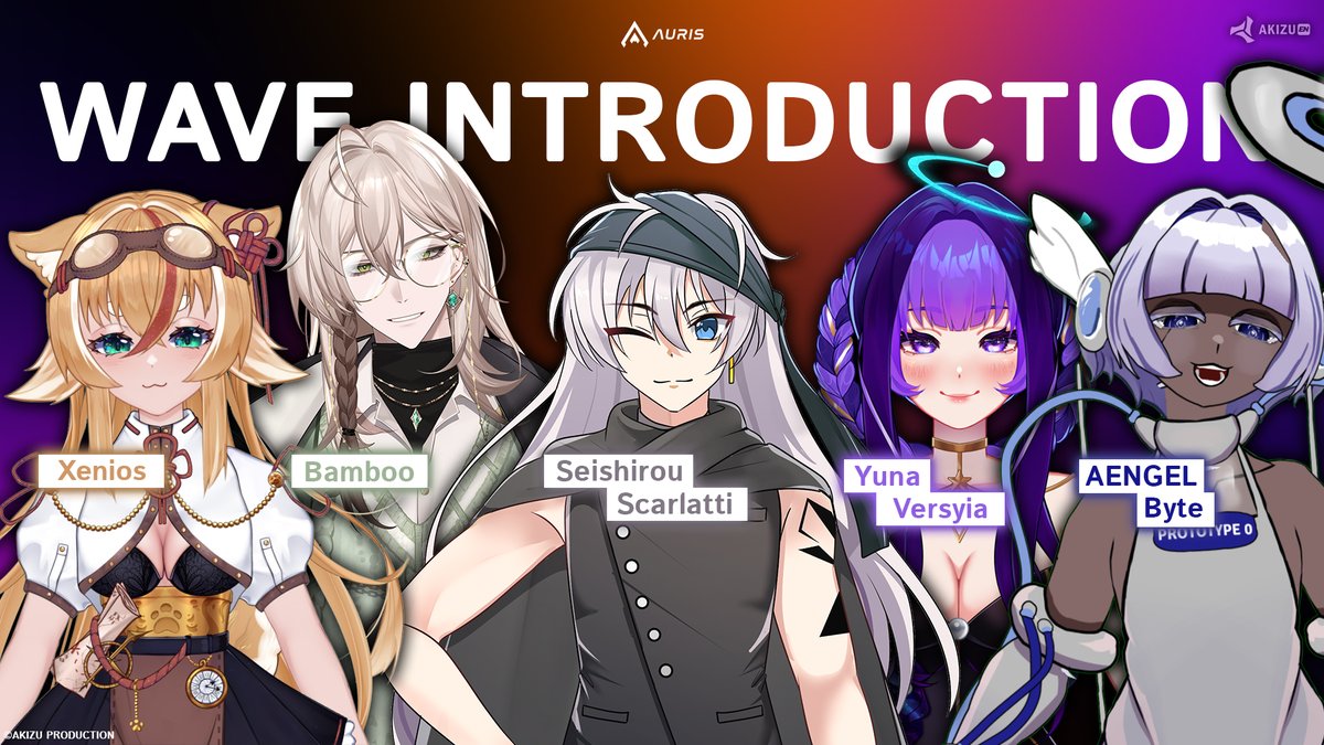 Akizu EN (@akizu_en) on Twitter photo Please welcome Akizu EN's third gen - "AURIS"!
โ AURIS members:
<a href="/LittleXenios/">Xenios ๐พ๐บ๏ธAkizu EN VTuber</a>
<a href="/AwkwardBambooVT/">Bamboo '็ซน' ๐ผ๐ Akizu EN | Live2D Rigger & VSinger</a>
<a href="/SeiScarlatti/">Seishirou Scarlatti โ๏ธ๐ถ | Akizu EN</a>
<a href="/YunakoTV/">Yuna Versyia โจAkizu EN | VSinger & Live2D Rigger</a>
<a href="/aengelbyte/">รNGELใใตใคใใผๅคฉไฝฟใ๐ฟ๐ชฝ</a>
๐ Their socials and more info about their debuts:
akizu.moe/2025/07/26/aurโฆ
#Vtuber #debut #NewGen Please welcome Akizu EN's third gen - "AURIS"!
โ AURIS members:
<a href="/LittleXenios/">Xenios ๐พ๐บ๏ธAkizu EN VTuber</a>
<a href="/AwkwardBambooVT/">Bamboo '็ซน' ๐ผ๐ Akizu EN | Live2D Rigger & VSinger</a>
<a href="/SeiScarlatti/">Seishirou Scarlatti โ๏ธ๐ถ | Akizu EN</a>
<a href="/YunakoTV/">Yuna Versyia โจAkizu EN | VSinger & Live2D Rigger</a>
<a href="/aengelbyte/">รNGELใใตใคใใผๅคฉไฝฟใ๐ฟ๐ชฝ</a>
๐ Their socials and more info about their debuts:
akizu.moe/2025/07/26/aurโฆ
#Vtuber #debut #NewGen