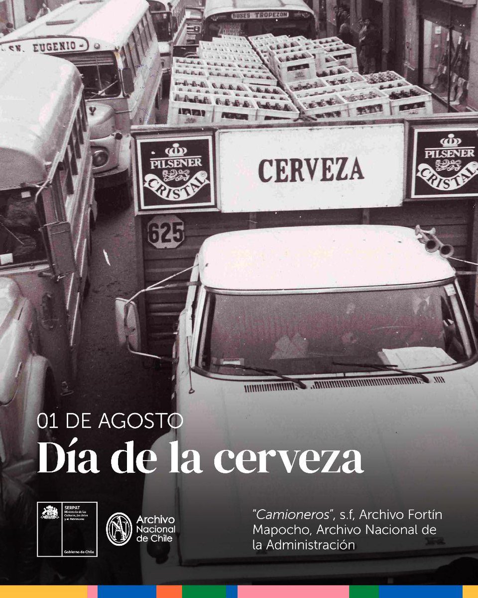 Día Internacional de la Cerveza |  🍺🍺🍺🍺

Desde los sumerios en la antigua Mesopotamia hasta la actualidad, la cerveza ha acompañado a la humanidad por milenios. Su elaboración se remonta al año 4000 a.C., con registros en el Código de Hamurabi 😯

#archivos #Chile