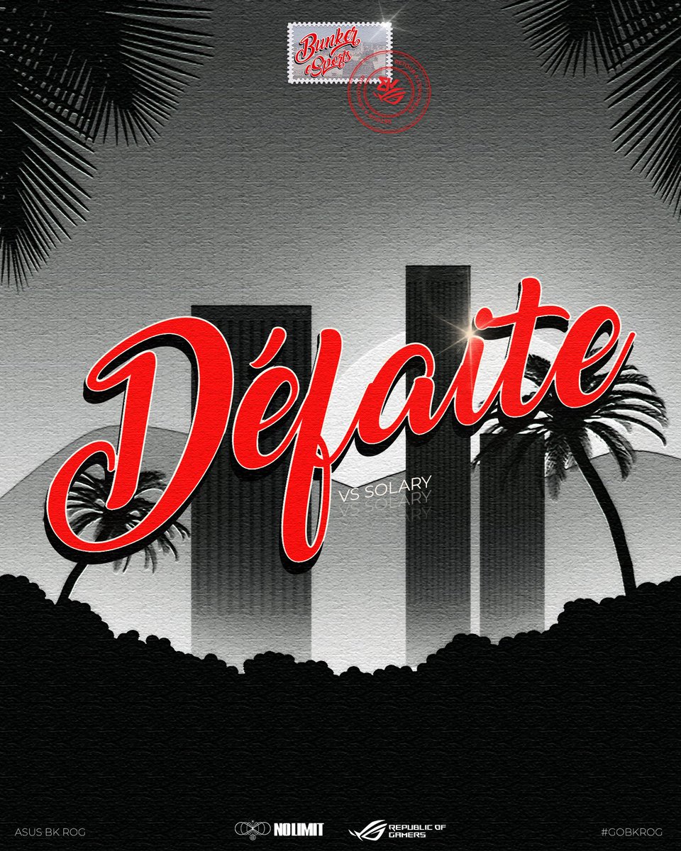 On passe au travers…
Back to work.

GG <a href="/SolaryTV/">Solary</a>

#GOBKROG