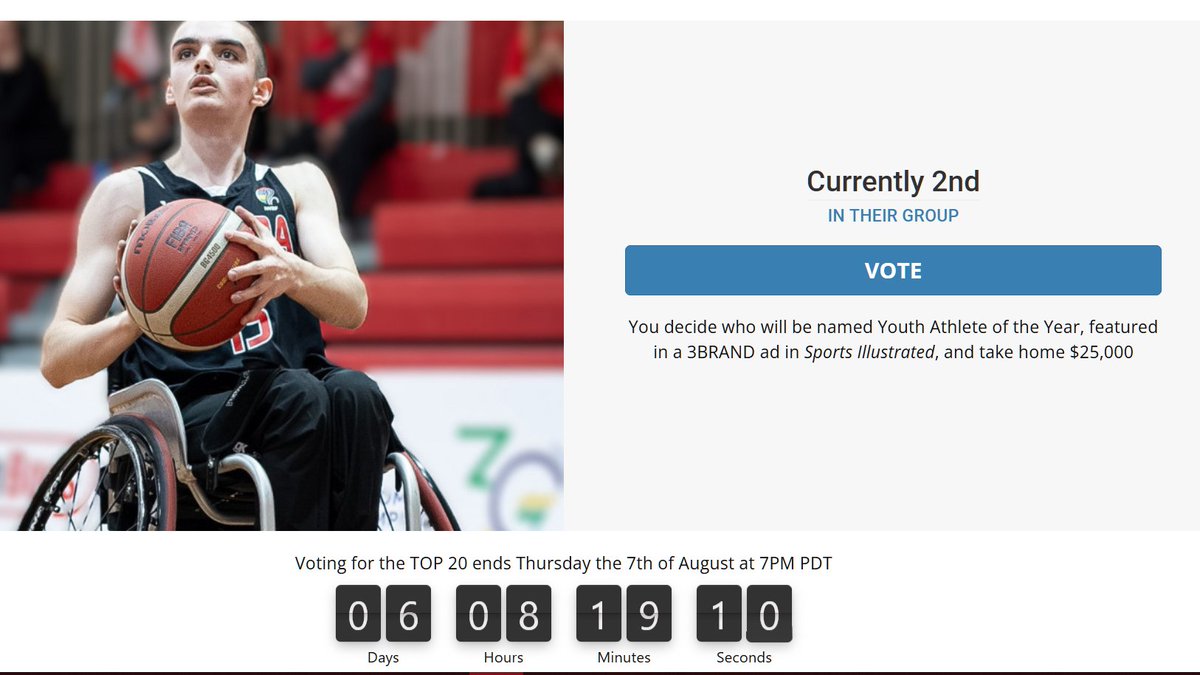 ibra93o's tweet photo. Share and Vote

#wheelchairbasketball
#basketball 

https://t.co/uJdJhytZM3 https://t.co/CA0PocI197