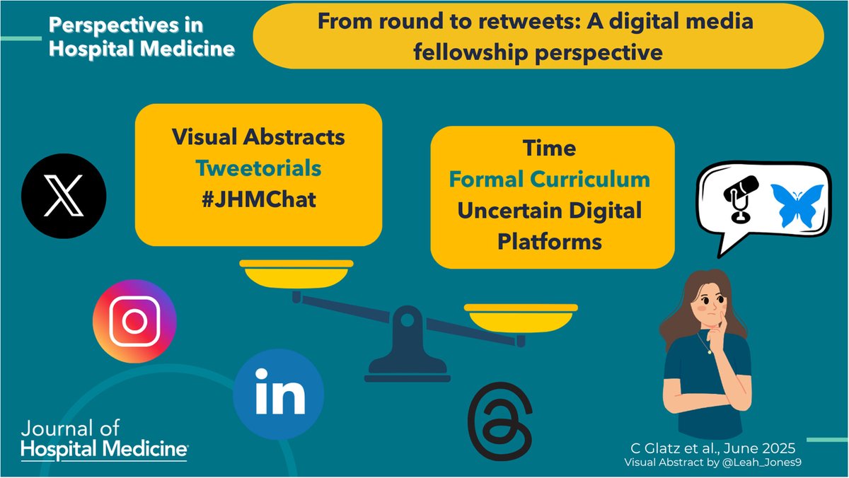 🎉 Meet our new Digital Media Fellows!
They’re bringing strategy, creativity, and scholarship to the forefront of medical communication.

📲 Want to know how this unique fellowship bridges publishing and digital innovation? Check out this perspective:
👉 doi.org/10.1002/jhm.13…