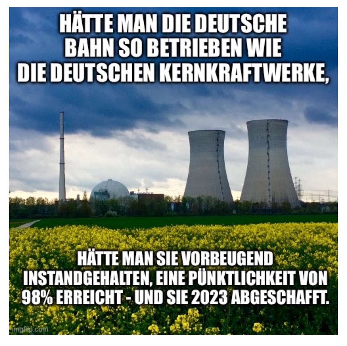 Postet es allen Anti-AKW-Schwurblern in die Drukos: