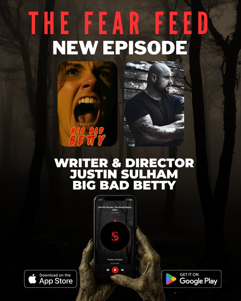 Check out the latest episode of The Fear Feed. Download today all podcasts are free. #horror #podcast