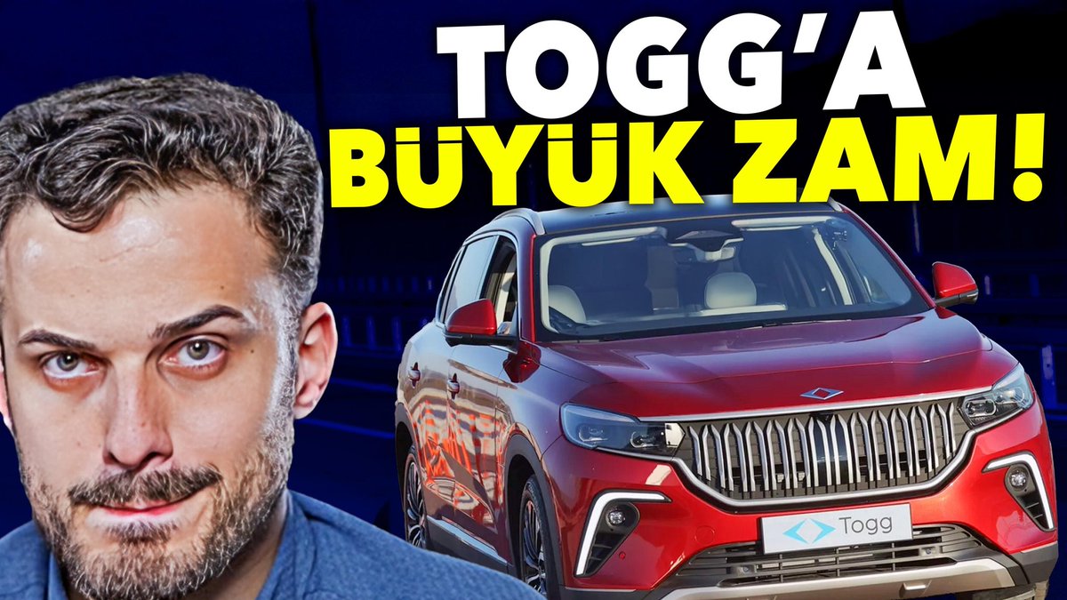 ⚡Togg'un zamlı fiyatlarını konuşuyoruz.

Canlı yayın: youtube.com/live/whkTXzZCy…