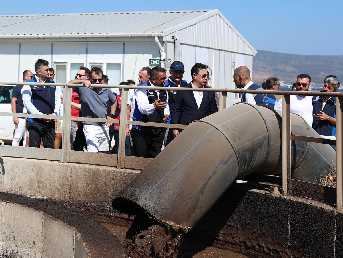 Bodrum ilçemizin Gümbet Mahallesinde kurulu olan ve kapasite sorunu yaşamaya başlayan Gümbet Terfi Merkezimiz ile Gümbet Atıksu Arıtma Tesisimizi Muski üst yönetimi ile birlikte denetleyerek, yapılması planlanan yeni modern terfi merkezi için, gerekli incelemelerde bulunduk.
