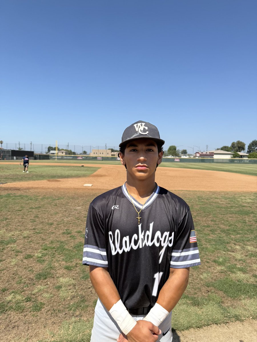 FiveToolCA's tweet photo. #FiveToolWestWS F: @WCBlackdogs 16U 6, SoCal Birds 2027 White 4
PoG: @AndrewLomeli1 2-3, 2B, RBI, R https://t.co/emJpuWJpo7