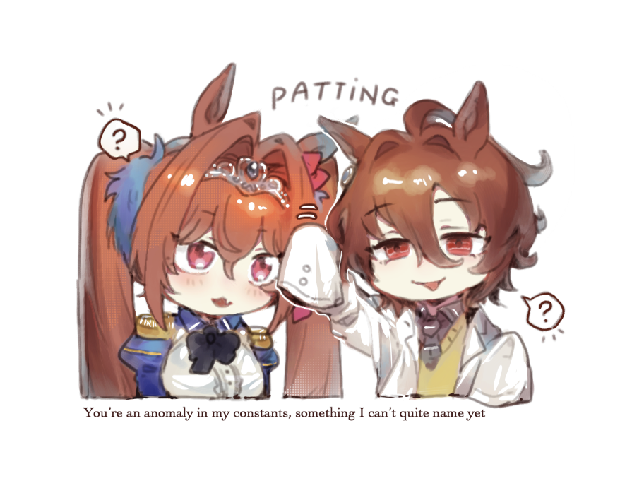 Hiru3152's tweet photo. i like these two can i have more
#umamusume #ウマ娘 https://t.co/7VNOZmBkGn