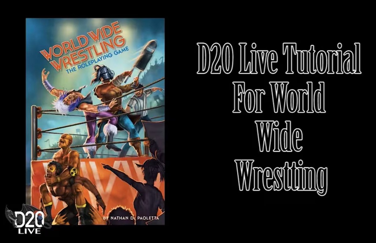 Our stream this Sunday will be played in the one and only World Wide Wrestling TTRPG! Check out our tutorial for the game here: youtu.be/iUxSfUbv4CU?si…