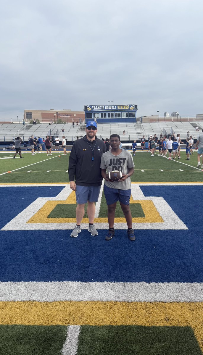 Had a blast during our Jr. Vikings Camp this week. Over 100 future Vikings getting better each day! 

Congrats to our 4 camp MVPs! #beHowell #VikingPride