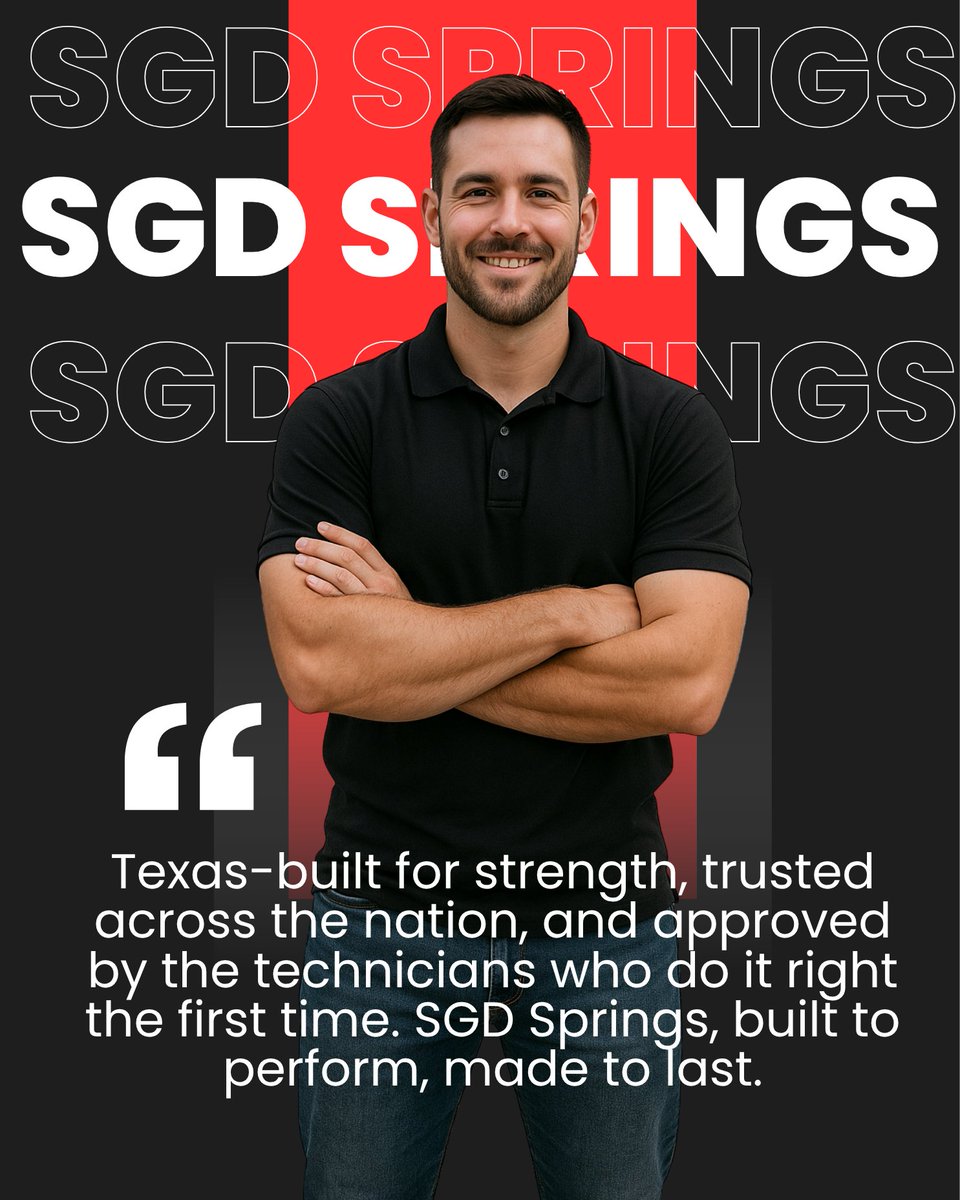 SGD_SPRINGS's tweet image. At SGD Spring, we precision-engineer springs for OEMs, suppliers, and industrial clients. From coil and valve to suspension springs, we deliver durability, consistency, and fast turnaround.

💡 Let’s connect: sgdsprings.com

#SGDSpring #CoilSprings #MadeInUSA #AutoParts