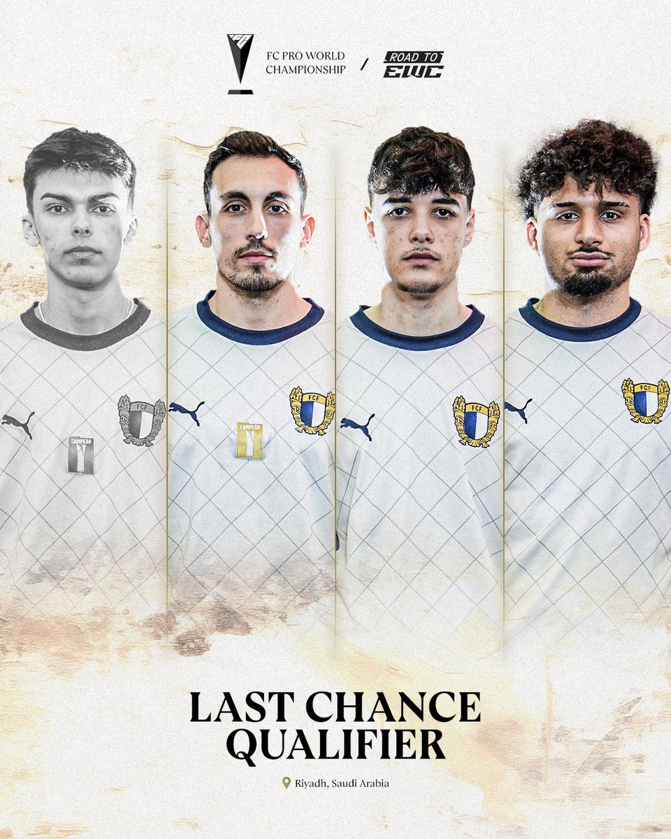FC Famalicão Esports (@famaesports) on Twitter photo É já amanhã que se joga a totalidade do que resta do Last Chance Qualifier (Stage 2, Stage 3 e Stage 4) da <a href="/EWC_EN/">Esports World Cup</a>!
Terá início às 14:00 🇸🇦 (12:00 🇵🇹), podes acompanhar a stream oficial em twitch.tv/ewc_plus_en e os resultados do <a href="/rikhard11_/">João Lourenço</a> , do <a href="/Nuga20x/">Nuga</a> e do <a href="/JPeres99/">JPeres99</a> aqui. É já amanhã que se joga a totalidade do que resta do Last Chance Qualifier (Stage 2, Stage 3 e Stage 4) da <a href="/EWC_EN/">Esports World Cup</a>!
Terá início às 14:00 🇸🇦 (12:00 🇵🇹), podes acompanhar a stream oficial em twitch.tv/ewc_plus_en e os resultados do <a href="/rikhard11_/">João Lourenço</a> , do <a href="/Nuga20x/">Nuga</a> e do <a href="/JPeres99/">JPeres99</a> aqui.