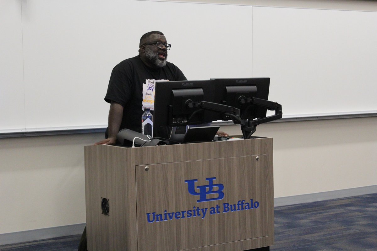 UBuffalo GSE | Education (@ubgse) on Twitter photo Looking back on a powerful few days of community, collaboration and critical conversations. Thank you to everyone who made last weekend’s Teaching Black History Conference an unforgettable experience. 💙👏🏿
#TeachingBlackHistory #UBGSE #UBuffalo <a href="/DrLaGarrettKing/">LaGarrett King</a> Looking back on a powerful few days of community, collaboration and critical conversations. Thank you to everyone who made last weekend’s Teaching Black History Conference an unforgettable experience. 💙👏🏿
#TeachingBlackHistory #UBGSE #UBuffalo <a href="/DrLaGarrettKing/">LaGarrett King</a>