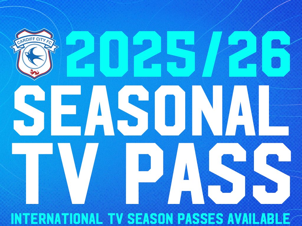 Bluebirds based outside of the UK can watch Saturday’s opening EFL fixture LIVE on #CardiffCityTV! 📺

Get your Season Pass or Match Pass now! 🎟️➡️ tv.cardiffcityfc.co.uk/live

#CityAsOne