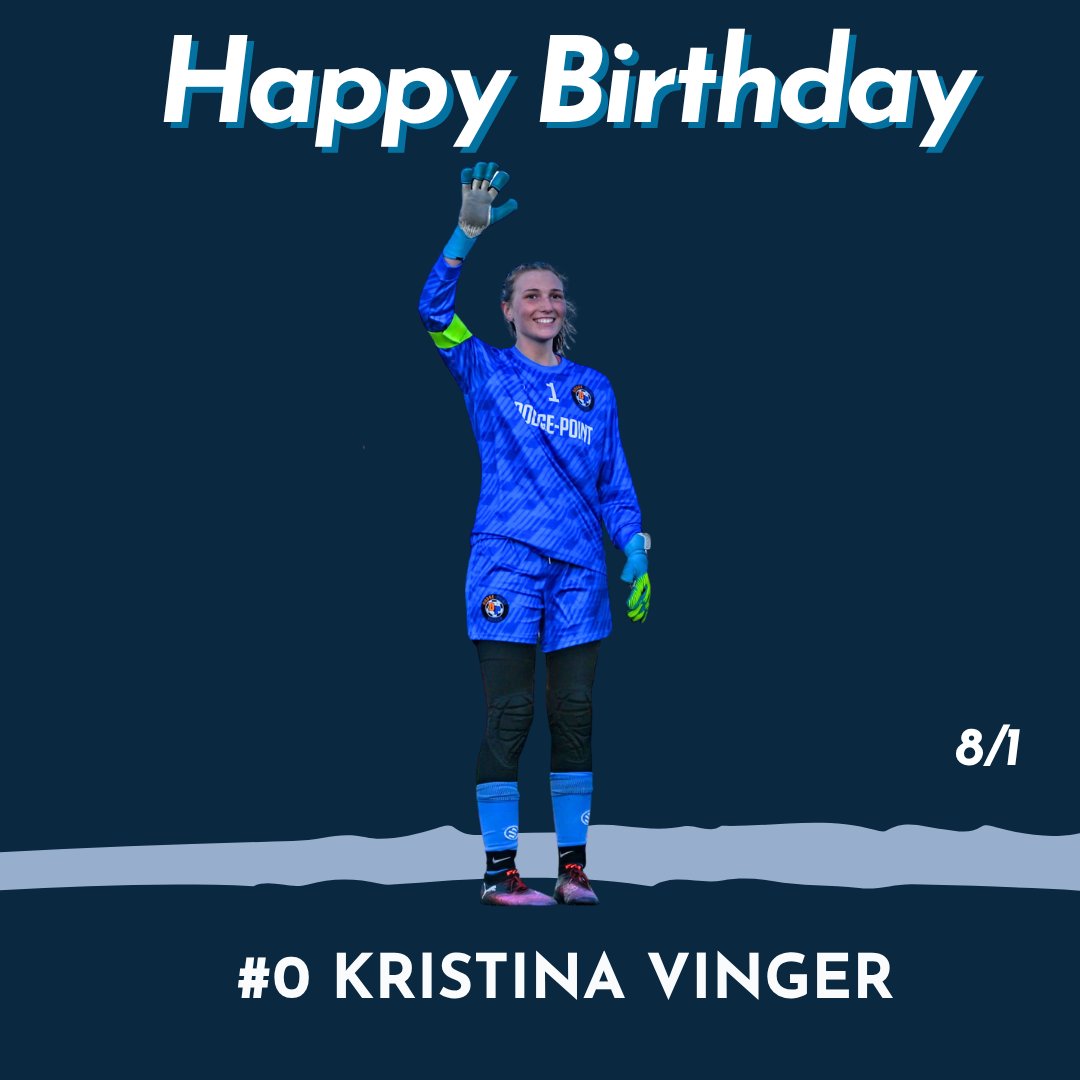 Happy Birthday to Freshman Goalkeeper Kristina Vinger. Kristina joins the Golden Eagles from Dodgeville, Wisconsin.