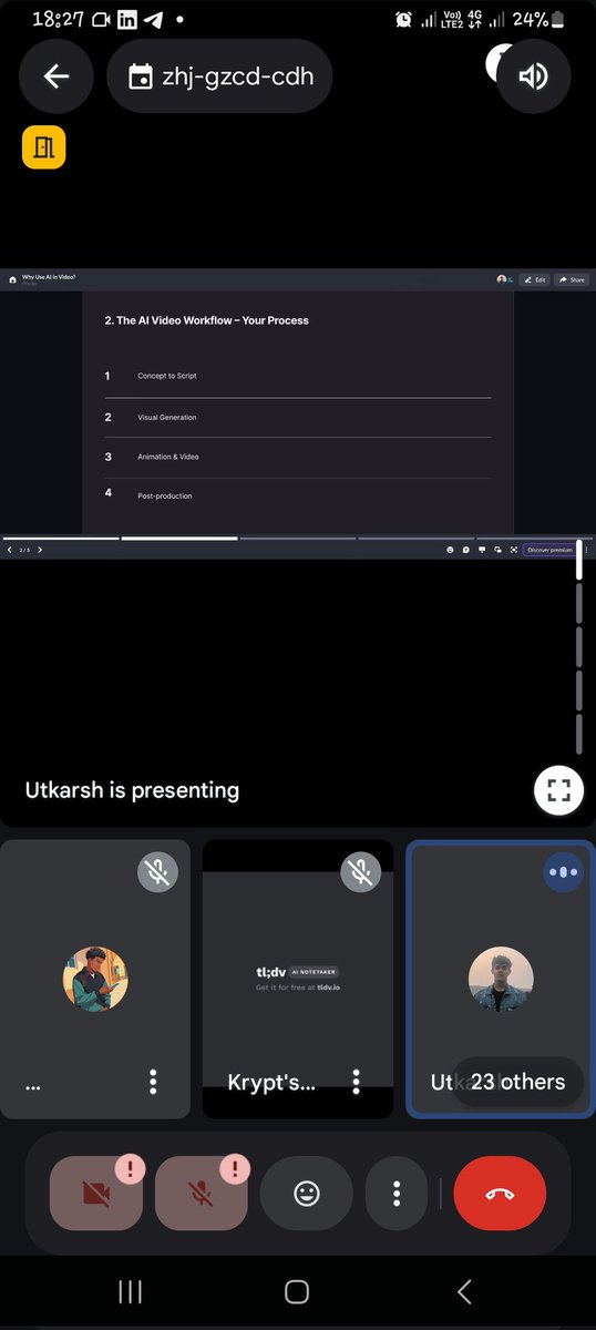 With the growing use of AI in every industry, the <a href="/SuperteamNG/">Superteam Nigeria</a> content lead <a href="/kryptdou_/">Kryptdou.solana</a> put together a knowledge packed call to teach us how to prompt properly to generate video content. 
Thanks you <a href="/utkxh/">Utkarsh B</a>  for all the alpha.

AI will not replace you if you learn to prompt