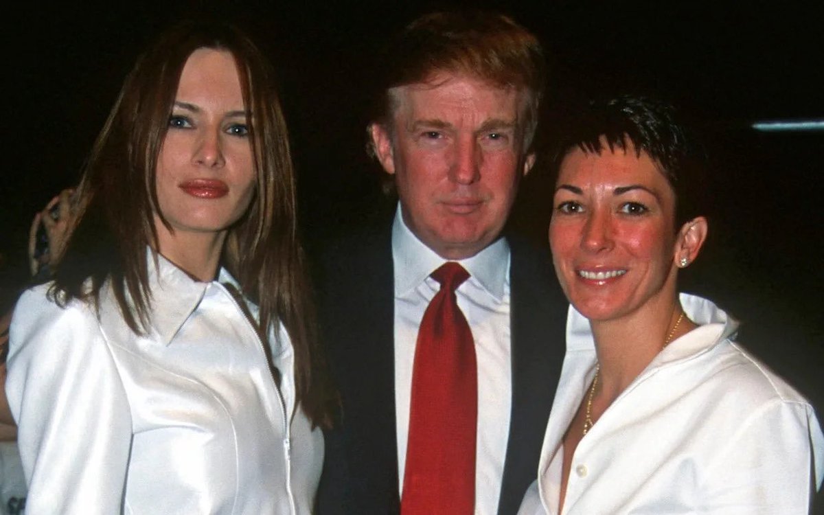 Melania met Trump through Ghislaine Maxwell and Jeffrey Epstein.

She knew.