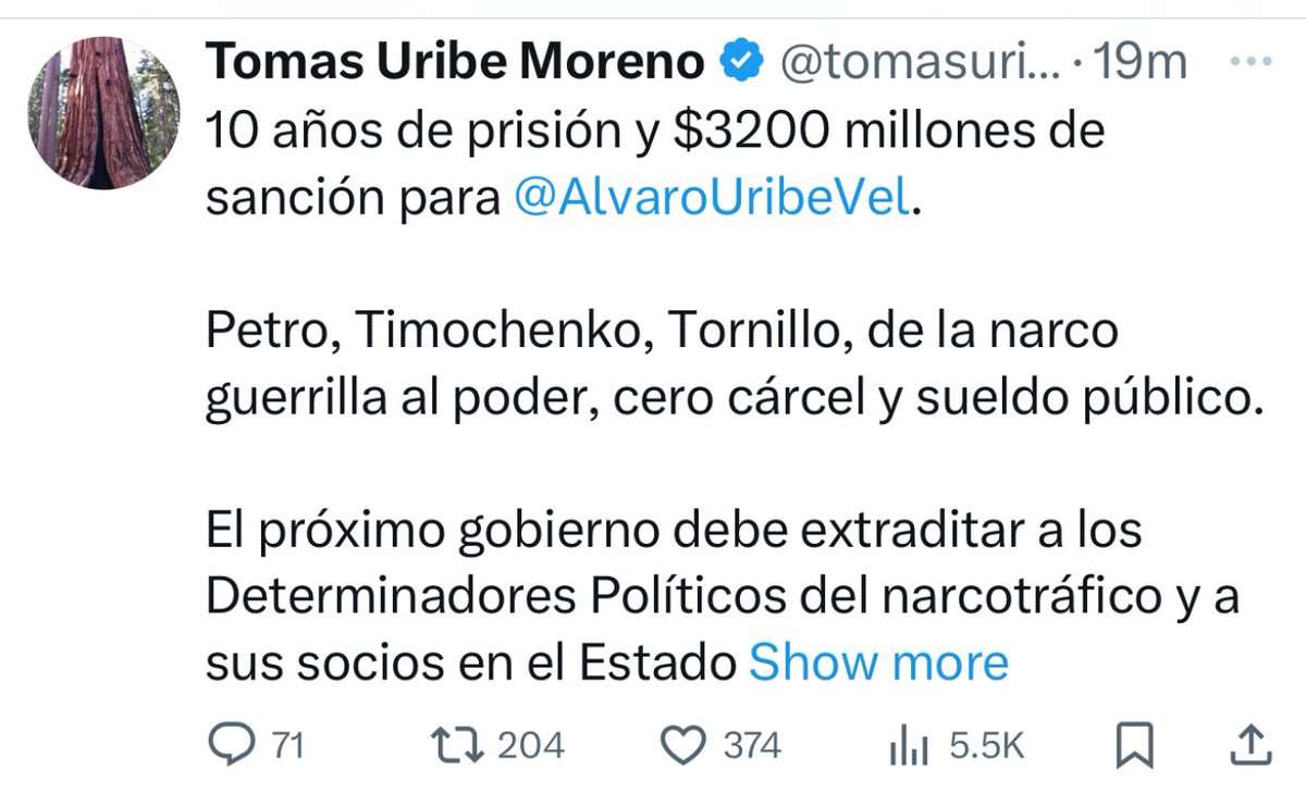 A mi me duele Colombia. Me duele como poco a perdemos el país.  Me duele como los terroristas hoy celebran su triunfo.  
Lo hemos vivido! Un proceso manipulado con toda la intención de vengar lo hecho por Alvaro Uribe! Rabia en el corazón que me impulsa a defender a mi Patria y a