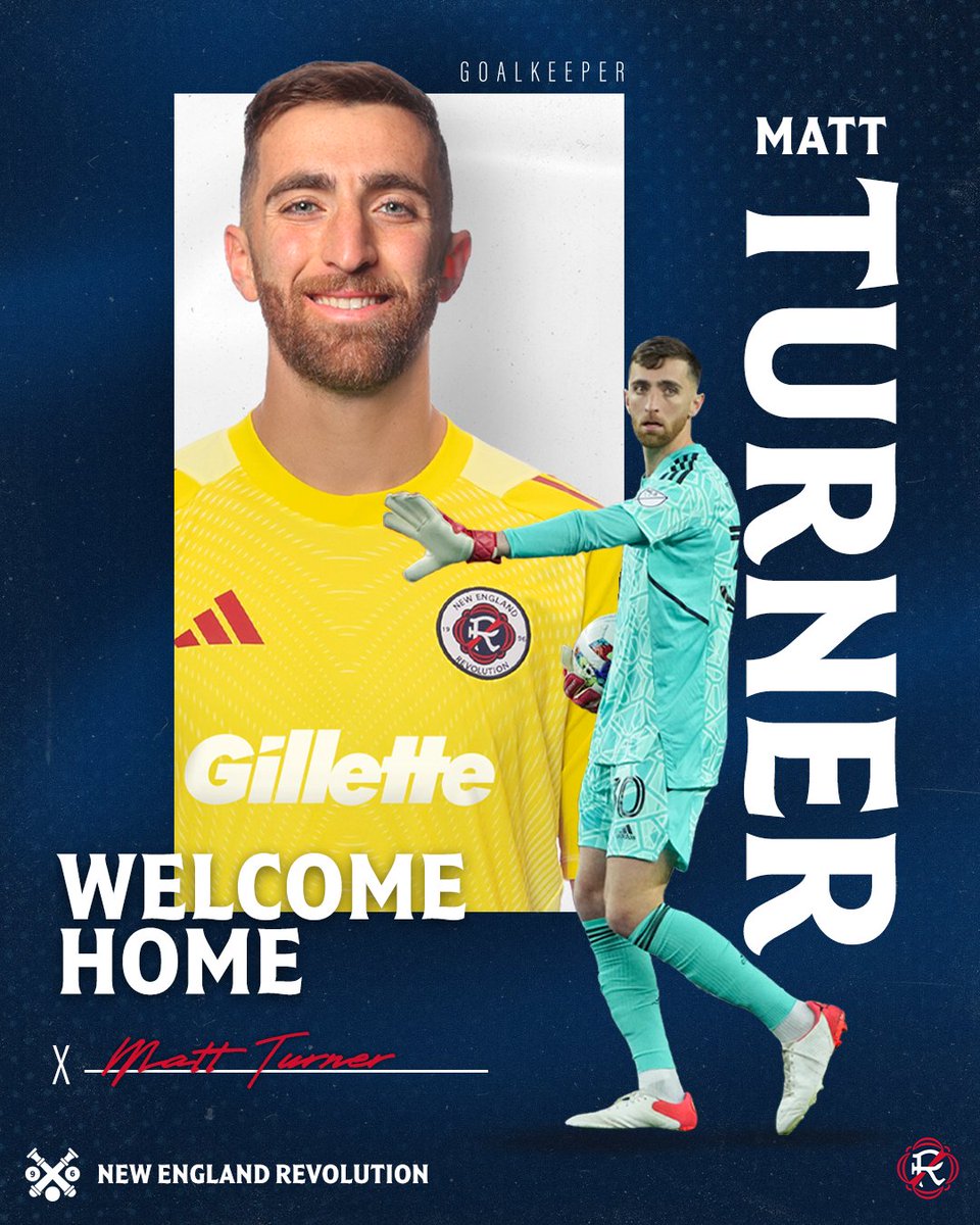 He’s back.
Welcome home, Turner! 🧤

➥ nerevs.us/4m2NQV4

#NERevs