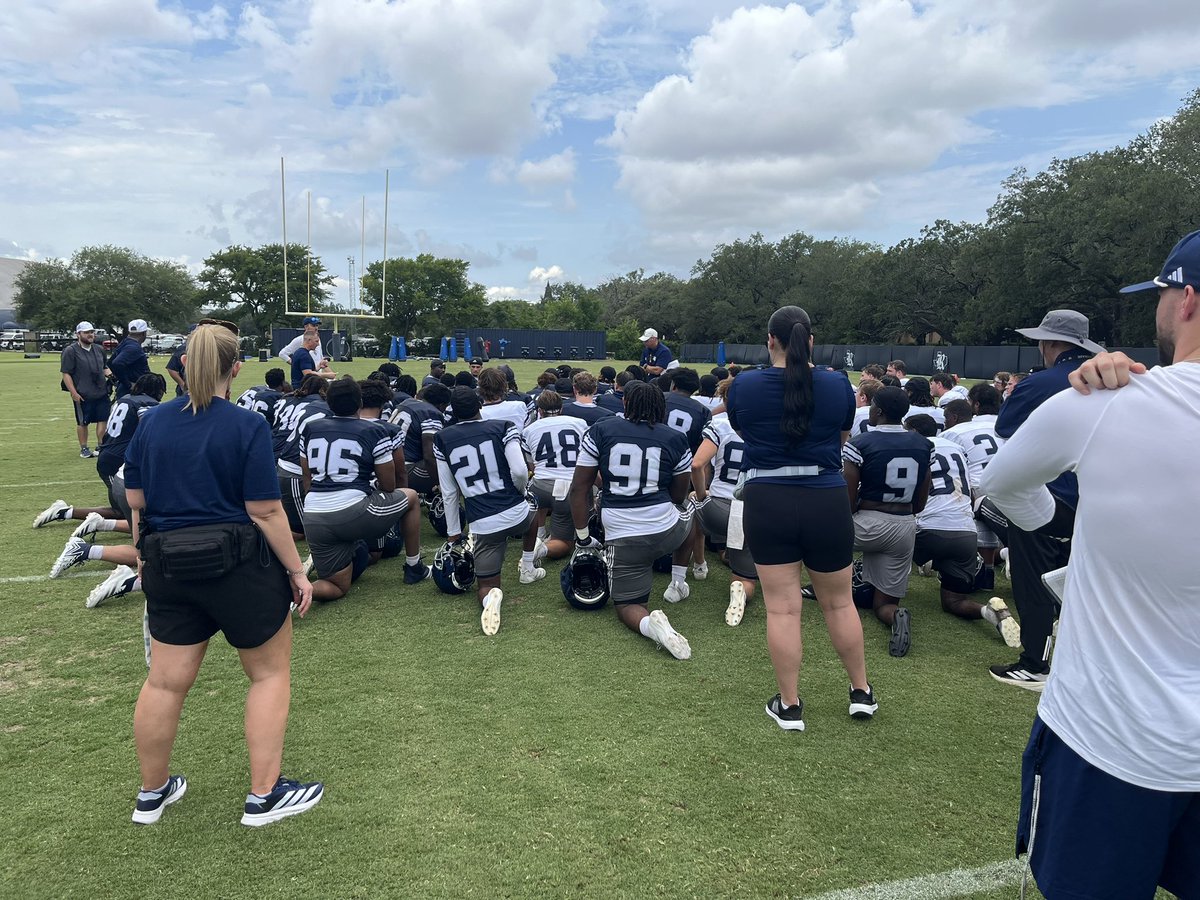 Eric George (@ericcgeorge) on Twitter photo Football is back!!! 🙌🏼 Excited to see the <a href="/RiceFootball/">Rice Football</a> guys getting after it today!
#WE #RFND 🦉👐🏼 Football is back!!! 🙌🏼 Excited to see the <a href="/RiceFootball/">Rice Football</a> guys getting after it today!
#WE #RFND 🦉👐🏼
