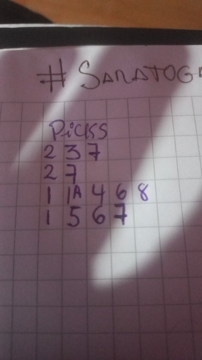 RematesHipicos's tweet photo. #LatePickFour #Saratoga #FreePicks #HorseRacing #Disparen #YaaaEstaaa 🔥🔥🔥 @NYRABets @TheNYRA NUESTRA ORIENTACIÓN PARA HOY https://t.co/Wll35oBLCT