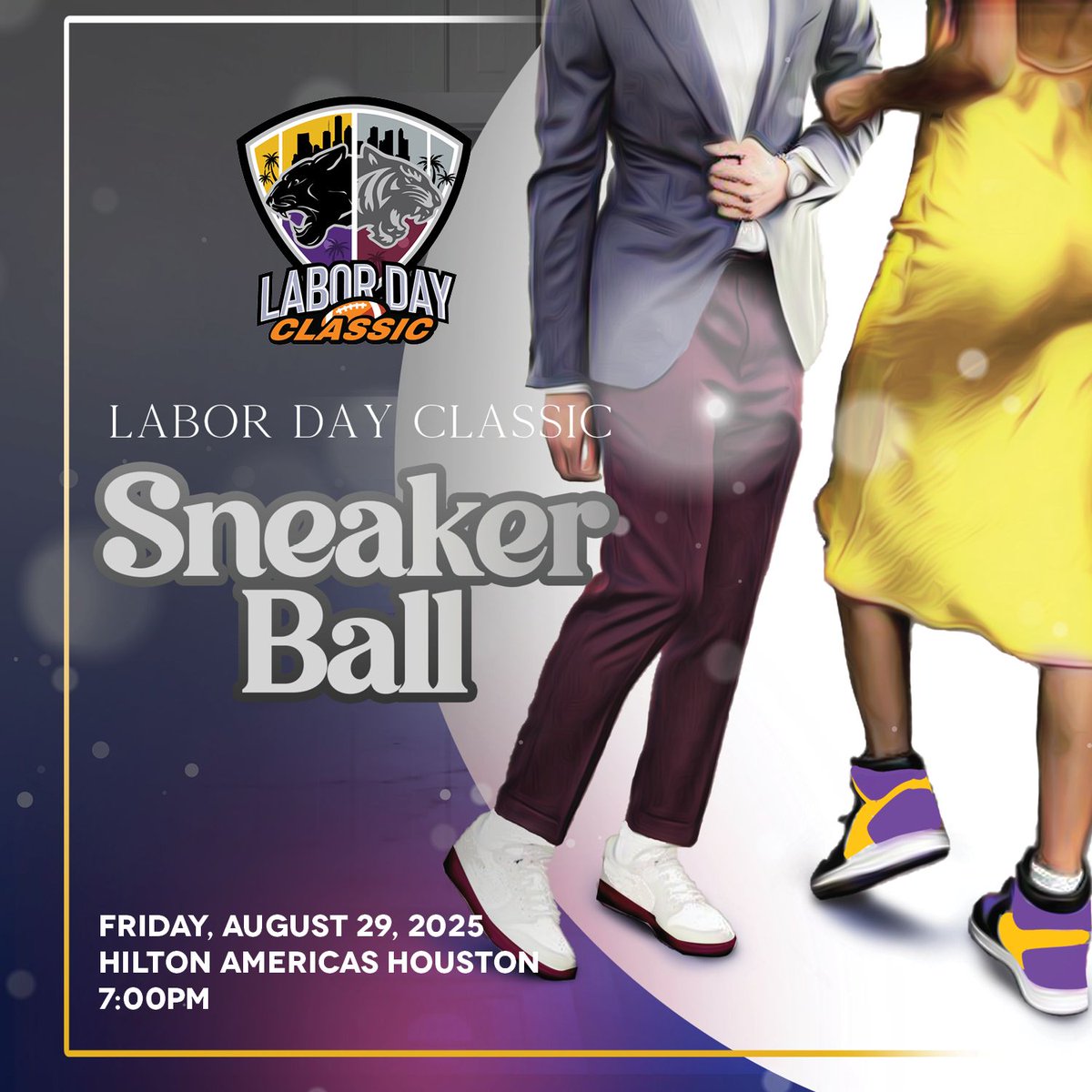It’s almost time! 🐾🔥
The 40th Annual Labor Day Classic kicks off Aug. 30 at 7 PM!
PVAMU vs. TSU — one rivalry, one night, all the smoke.

🎟️ Tickets: bit.ly/4kwjQiu
🎉 Events: bit.ly/4leypZk

Rep your squad — WHO YOU ROLLIN’ WITH?👇
#PVvsTSU #LaborDayClassic