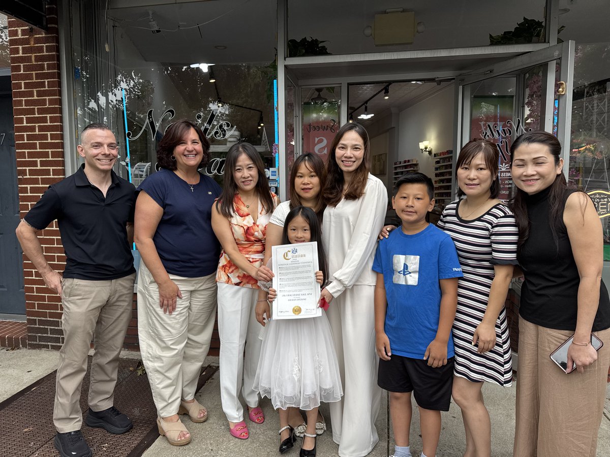 Senator Patricia Canzoneri-Fitzpatrick (@canzonerifitz9) on Twitter photo So happy to welcome J&J Malverne Nail Spa to the <a href="/MalverneVillage/">Incorporated Village of Malverne</a> and Chamber of Commerce! I am always happy to see more businesses join Malverne's bustling downtown area. So happy to welcome J&J Malverne Nail Spa to the <a href="/MalverneVillage/">Incorporated Village of Malverne</a> and Chamber of Commerce! I am always happy to see more businesses join Malverne's bustling downtown area.