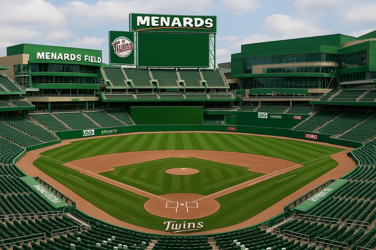 landoncerny's tweet photo. Sell the Twins to John Menard. It will still be run like a discount team BUT with every in-stadium purchase we would get an 11% rebate. https://t.co/Ls1hCgbBrw