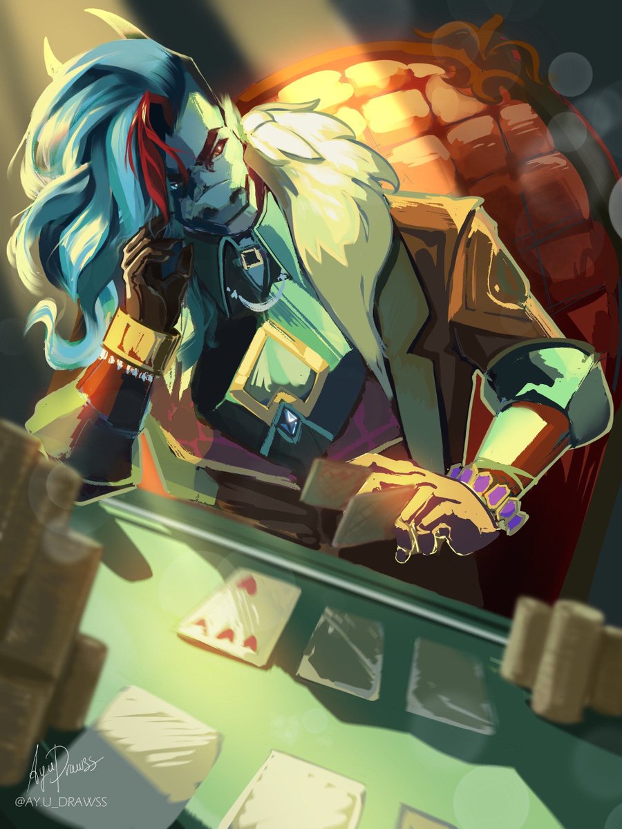 "Yes, i am going all in, you dare to do the same?"

Amazing drawing from: <a href="/ayu_drawss/">AY.U</a> ❤️💙