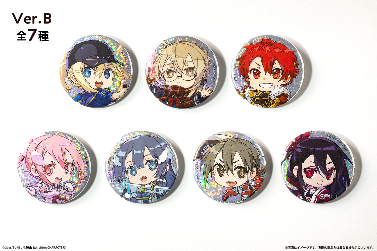 キリト 6個 缶バッジ abec/BUNBUN個展 abec/BUNBUN個展「CHARACTERS」博多＆なんば巡回展決定 on X