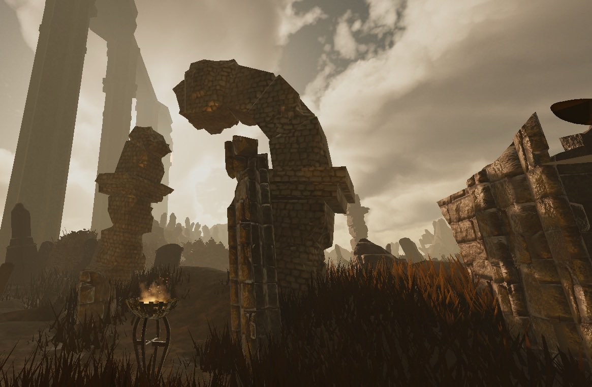 ShatteredR3alms's tweet image. The Shattered Lands Of Mercia  here’s some more pictures of the map ! More to come ! Working on some models , advanced npc behavior, voice acting stuffs #RobloxDev #SoulsLike #roblox