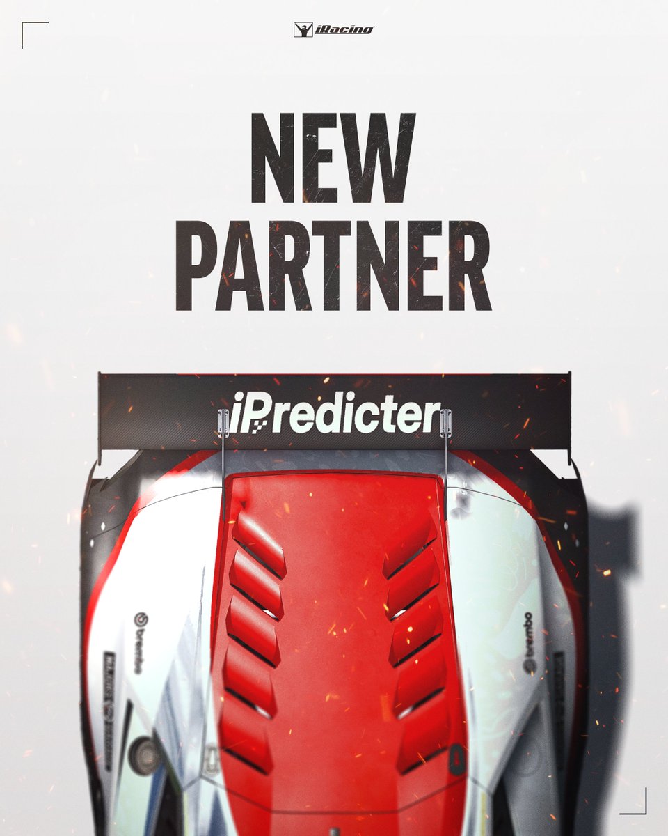 FastLaneRT's tweet image. We are proud to announce our partnership with iPredicter, who will be supporting us for the 2025 @24H_ESPORTS Championship.

If you want the best possible strategies for your championships/iRacing events, click here 👉 ipredicter.com