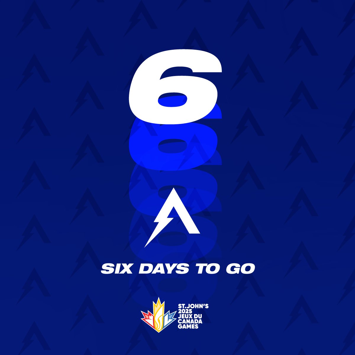 GoTeamAB's tweet photo. Get ready @goteamab Team Alberta! The finish line is closer than ever! 6️⃣days left until the @2025canadagames. Go Team AB!💙
#ABSPORT #goteamab #2025CanadaGames https://t.co/yVDbvyBkGV