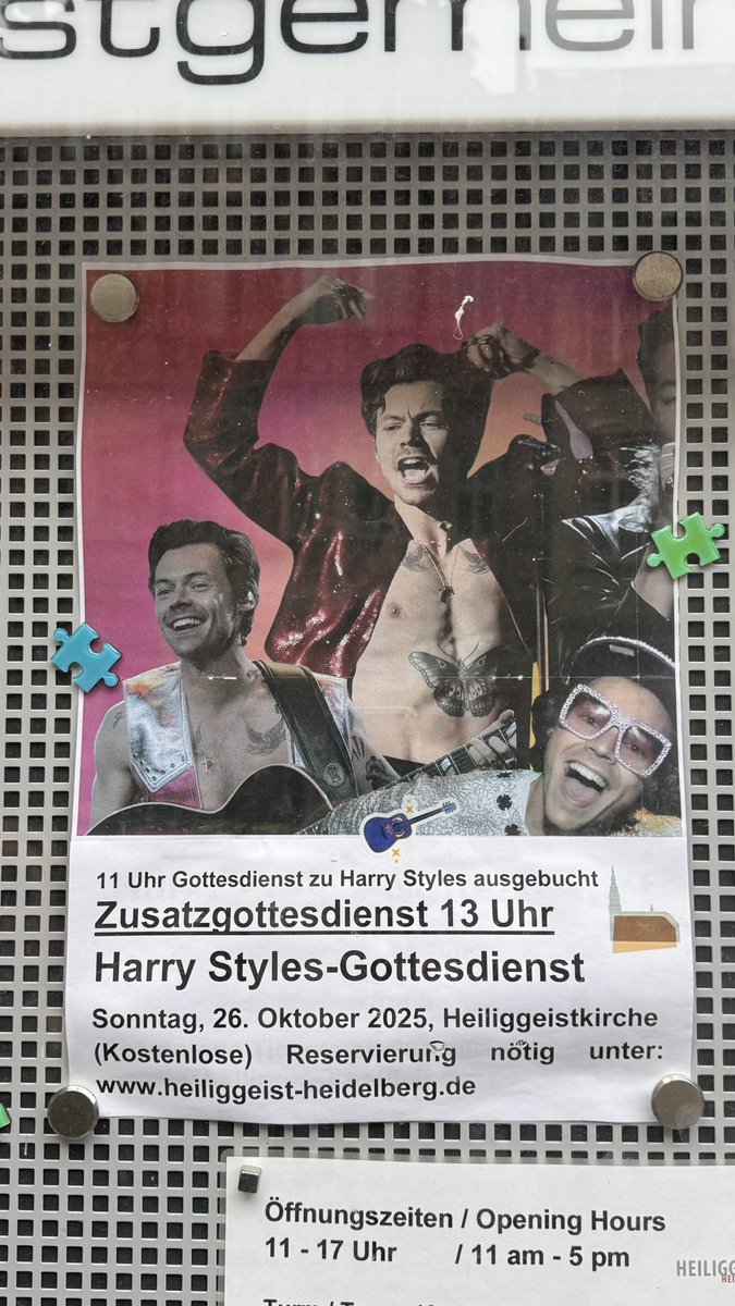harry styles gottesdienst?