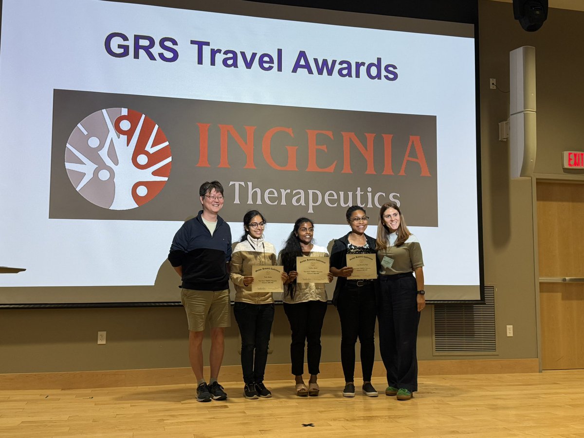 Elizabeth Crouch, MD/PhD (@elizabetscrouch) on Twitter photo So proud of <a href="/kwp_futuremdphd/">Kaylee Wedderburn-Pugh</a> who won a <a href="/GordonConf/">Gordon Research Conferences</a> GRS Travel Award! 🥇 🤩 Congrats to <a href="/BrisaPalikuqi/">Brisa Palikuqi</a> for a fantastic #GRS and <a href="/KarinaYaniv/">🎗️Karina Yaniv🎗️</a> and Anne Eichmann for an outstanding #Angiogenesis conference <a href="/UCSFPediatrics/">UCSF Pediatrics</a> <a href="/UCSFstemcell/">UCSF Broad Stem Cell</a> So proud of <a href="/kwp_futuremdphd/">Kaylee Wedderburn-Pugh</a> who won a <a href="/GordonConf/">Gordon Research Conferences</a> GRS Travel Award! 🥇 🤩 Congrats to <a href="/BrisaPalikuqi/">Brisa Palikuqi</a> for a fantastic #GRS and <a href="/KarinaYaniv/">🎗️Karina Yaniv🎗️</a> and Anne Eichmann for an outstanding #Angiogenesis conference <a href="/UCSFPediatrics/">UCSF Pediatrics</a> <a href="/UCSFstemcell/">UCSF Broad Stem Cell</a>