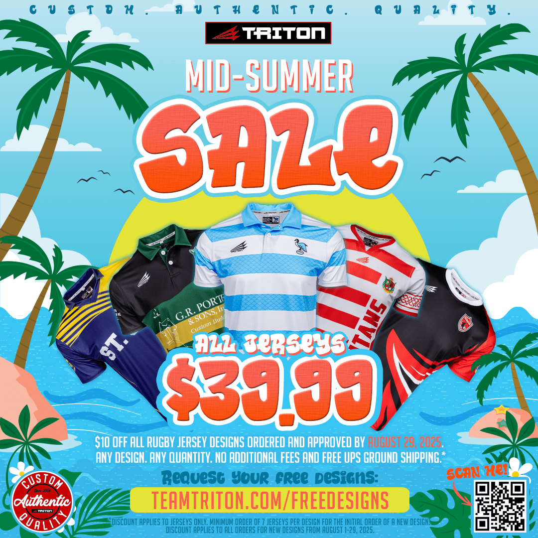 Classic hoops, modern QuadFlex performance for Northside Rugby. 

It's time for Triton's biggest rugby jersey sale of the year with $39.99 full-custom jerseys all month long. Let's get started:
teamtriton.com/custom-rugby-j…

#TeamTriton #Custom #Rugby #Jerseys #Kits #Uniforms #Apparel