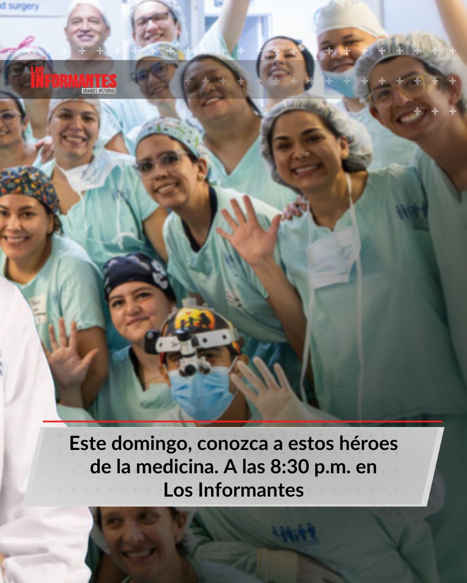 Una historia de manos que operan y corazones que sanan: en cada brigada, el equipo de “Manos a la Obra” transforma el cuerpo de niños que nacieron con malformaciones.

Conózcalos en #LosInformantes, este domingo.
